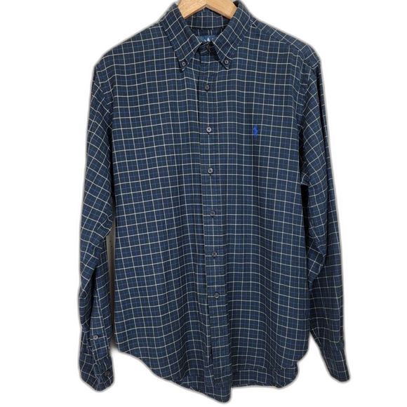 Ralph Lauren Other - Navy Blue RALPH LAUREN Long Sleeve Button Shirt - Large